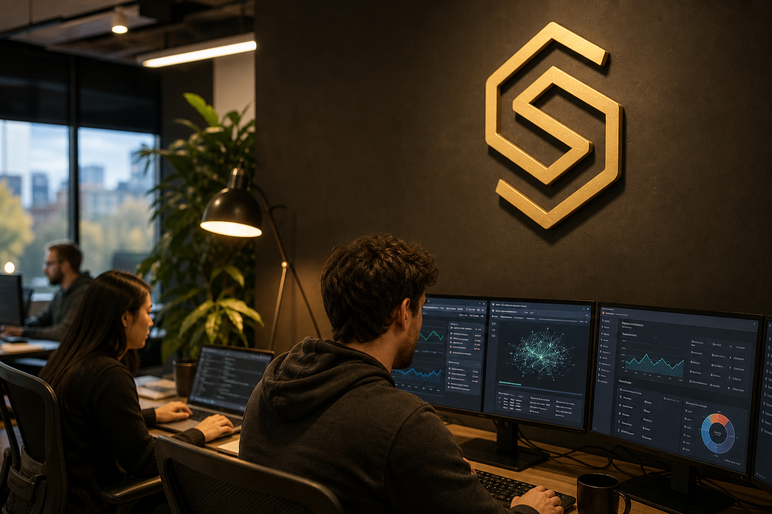 SoloForge AI and data engineering team at work