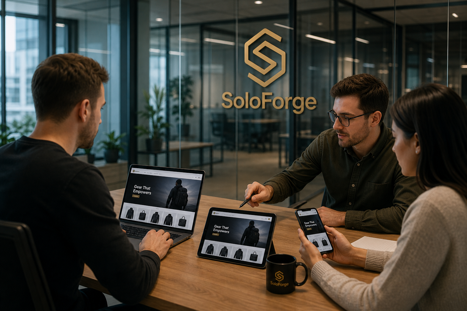 SoloForge eCommerce platform development